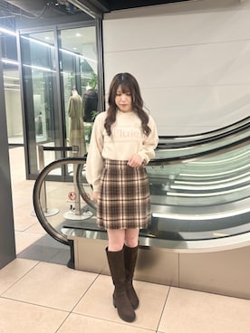 ふうかさん（レディース・156cm）の秋コーディネート
