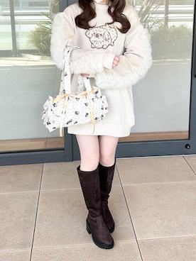 ふうかさん（レディース・156cm）の秋コーディネート