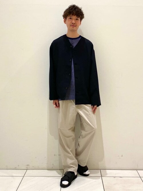 COOLMAX PE/TRO 4WAY 1TUCK ワイドイージーパンツ（その他パンツ  