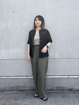 junさん(レディース・154cm)の夏コーディネート