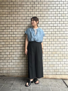 junさん（レディース・154cm）の夏コーディネート