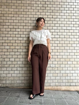 junさん(レディース・154cm)の夏コーディネート