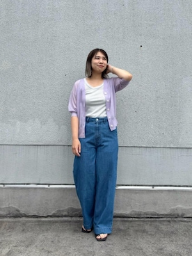 junさん(レディース・154cm)の夏コーディネート