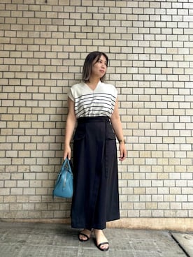 junさん（レディース・154cm）の夏コーディネート