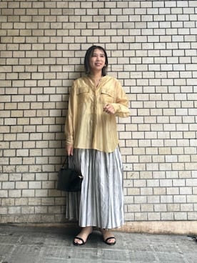 junさん(レディース・154cm)の夏コーディネート