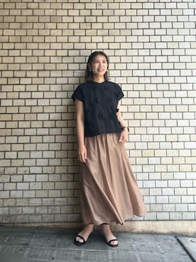 junさん（レディース・154cm）の夏コーディネート