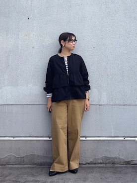 junさん(レディース・154cm)の秋コーディネート