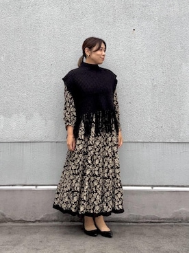 junさん（レディース・154cm）の秋コーディネート