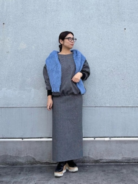 junさん（レディース・154cm）の秋コーディネート