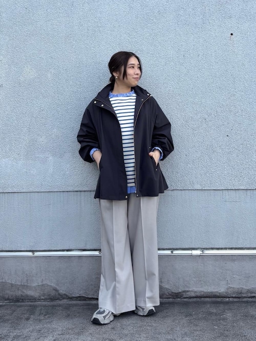 le.coeur blanc パンツ サイロツイルダブルタックパンツ le.coeur blanc パンツ サイロツイルダブルタックパンツ