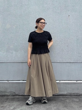 「リアルバイ」｜junさん（レディース・154cm）の夏コーディネート
