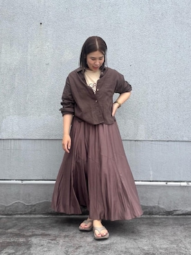 junさん（レディース・154cm）の夏コーディネート