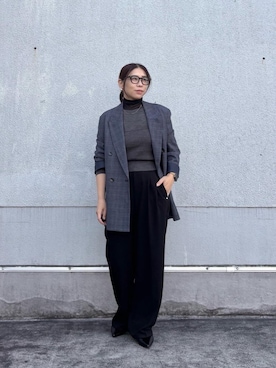 junさん(レディース・154cm)の秋コーディネート