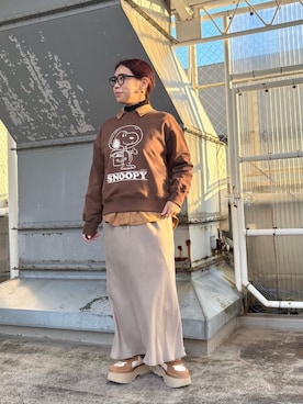 junさん（レディース・154cm）の秋コーディネート