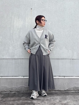 junさん（レディース・154cm）の冬コーディネート