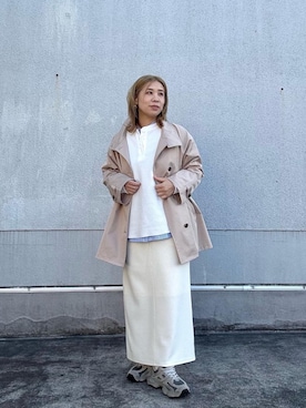 junさん(レディース・154cm)の冬コーディネート