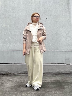 junさん(レディース・154cm)の冬コーディネート