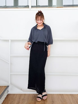 ゆゆさん(レディース・161cm)の夏コーディネート