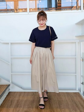 「レディース」｜ゆゆさん（レディース・161cm）の夏コーディネート