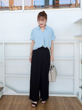 「レディース」｜ゆゆさん（レディース・161cm）の夏コーディネート