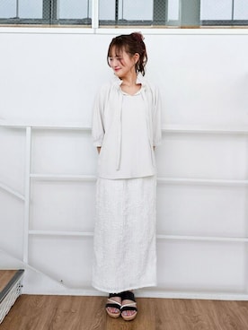 ゆゆさん(レディース・161cm)の夏コーディネート