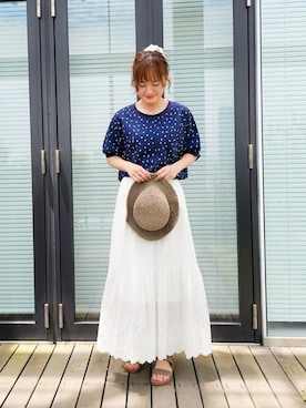 ゆゆさん(レディース・161cm)の夏コーディネート