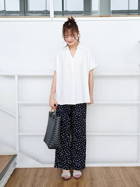 「公園コーデ」｜ゆゆさん（レディース・161cm）の夏コーディネート