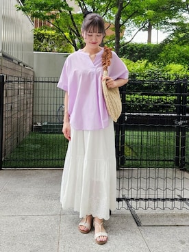 ゆゆさん(レディース・161cm)の夏コーディネート