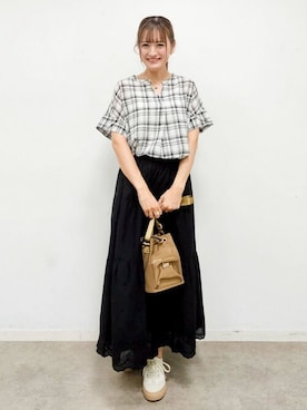 ゆゆさん(レディース・161cm)の夏コーディネート