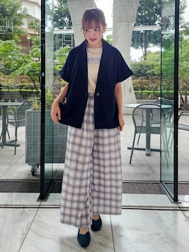 ゆゆさん（レディース・161cm）の秋コーディネート