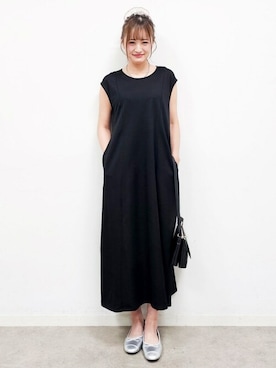 「SHOO・LA・RUE（シューラルー）の【軽量】ふわっと軽いフラップショルダーバッグ（ショルダーバッグ）」を使った、ゆゆさん（レディース・161cm）の秋コーディネート