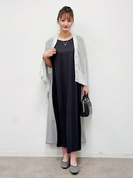「SHOO・LA・RUE（シューラルー）のアイテム（ワンピース/ドレス）」を使った、ゆゆさん（レディース・161cm）の秋コーディネート