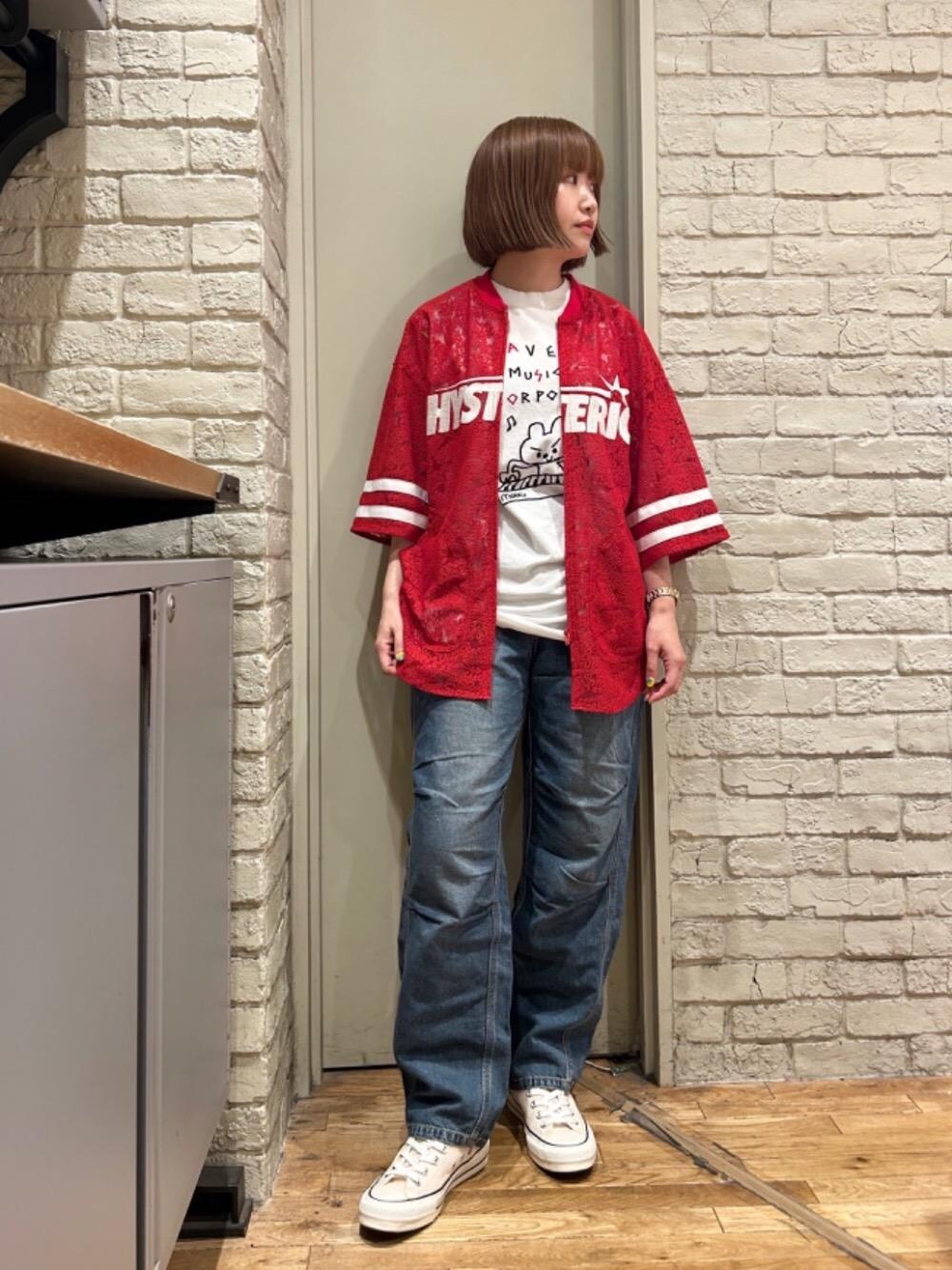 HYSTERIC GLAMOUR（ヒステリックグラマー）の「FLAME LOGO柄ジャカード