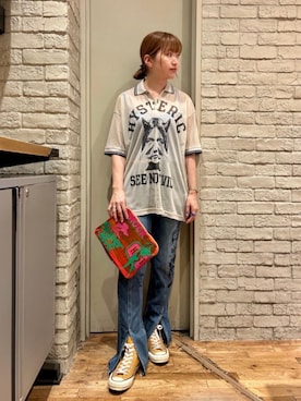 mariko.tさんの（HYSTERIC GLAMOUR | ヒステリックグラマー）を使ったコーディネート