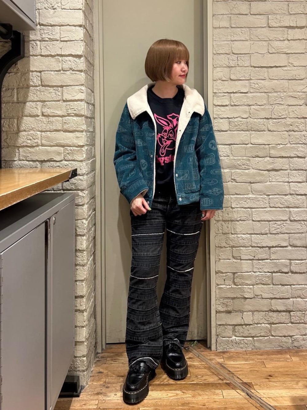 ヒステリックグラマー パッチワークデニム フレアパンツ ブーツカット ジーンズ HYSTERIC GLAMOUR（ヒステリックグラマー）の「スクラッチフレア
