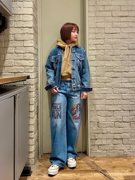 mariko.tさん（レディース・161cm）の冬コーディネート