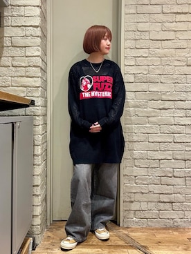 mariko.tさん（レディース・161cm）の冬コーディネート