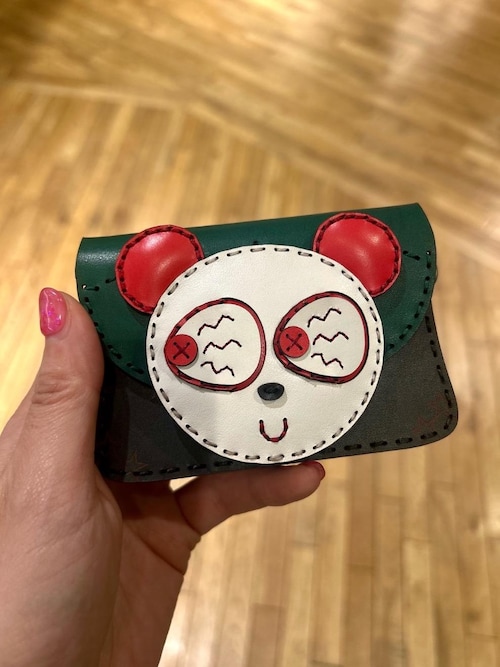オジャガデザイン　カードケース　レッドアイパンダ OJAGA DESIGN/RED EYE PANDA カードケース|HYSTERIC GLAMOUR