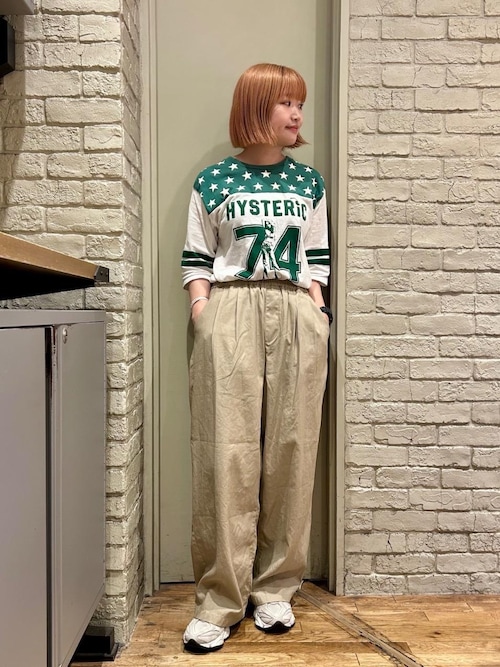 CHERRY BOMB 五分袖Tシャツ（Tシャツ/カットソー）｜HYSTERIC