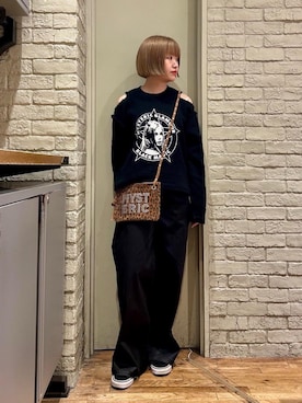 「アイテム（ハンカチ/ハンドタオル）」を使った、mariko.tさん（レディース・161cm）の秋コーディネート