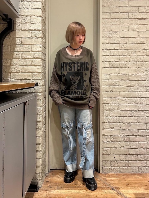 PICK レザーチョーカー（チョーカー）｜HYSTERIC GLAMOUR