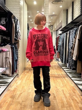 「アイテム（スリッポン）」を使った、mariko.tさん（レディース・161cm）の秋コーディネート