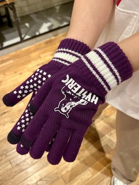 「アイテム（手袋）」を使った、mariko.tさん（レディース・161cm）の秋コーディネート