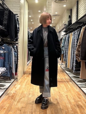 「アイテム（手袋）」を使った、mariko.tさん（レディース・161cm）の秋コーディネート