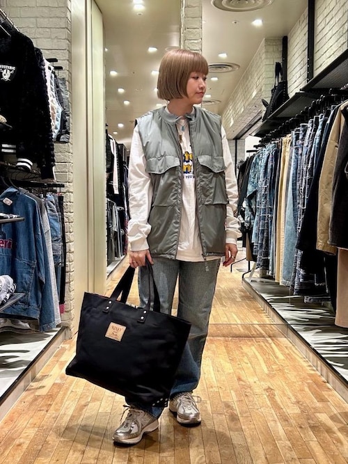 VIXEN GIRLワッペン G-8 WEPベスト（ベスト）｜HYSTERIC GLAMOUR