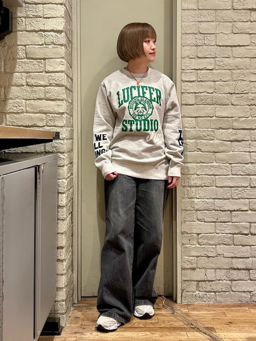 HYSTERIC GLAMOUR スウェット L hazukiのSTYLING | HYSTERIC GLAMOUR MEN | 161cm | HYSTERIC GLAMOUR