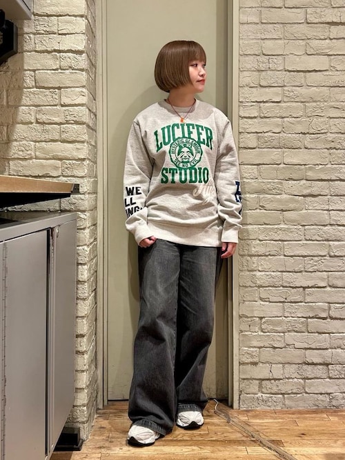 デニムワイドパンツ（デニムパンツ）｜HYSTERIC GLAMOUR（ヒステリック