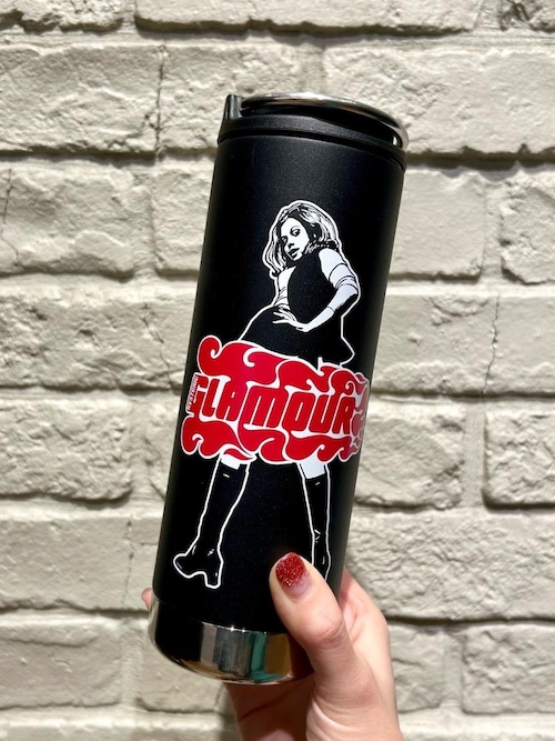 美品ヒステリックグラマーヒスガールプリントブラックタンク HYSTERIC GLAMOUR（ヒステリックグラマー） 水筒 klean kanteen/VIXEN
