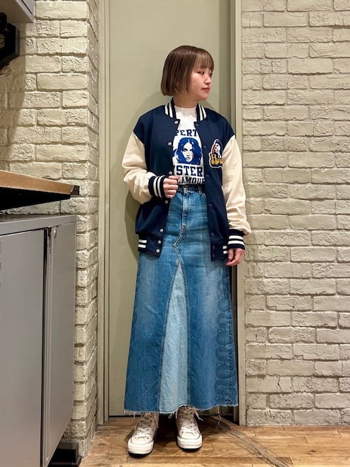 ＨＹＳ SUPER HYSTERIC柄 キュロットデニムスカート HYS SUPER HYSTERIC柄 キュロットデニムスカート