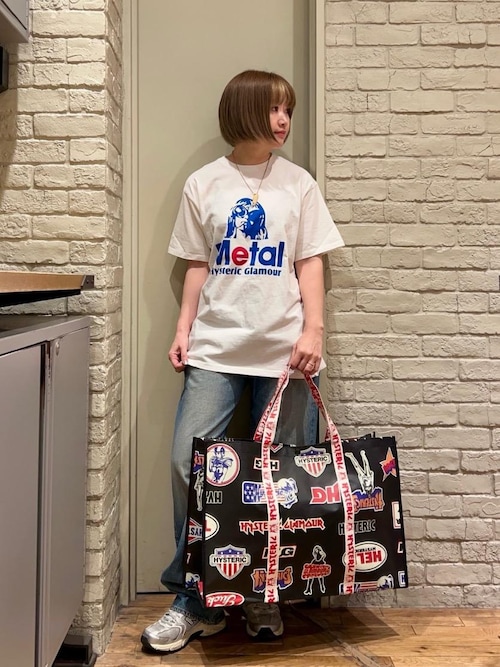 ROCK CITY柄 ビッグトートバッグ（トートバッグ）｜HYSTERIC GLAMOUR